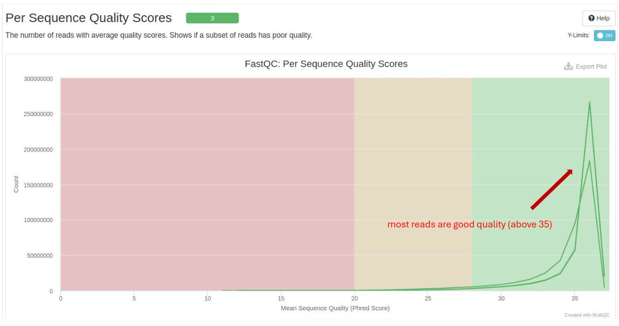 Per Sequence Quality Score