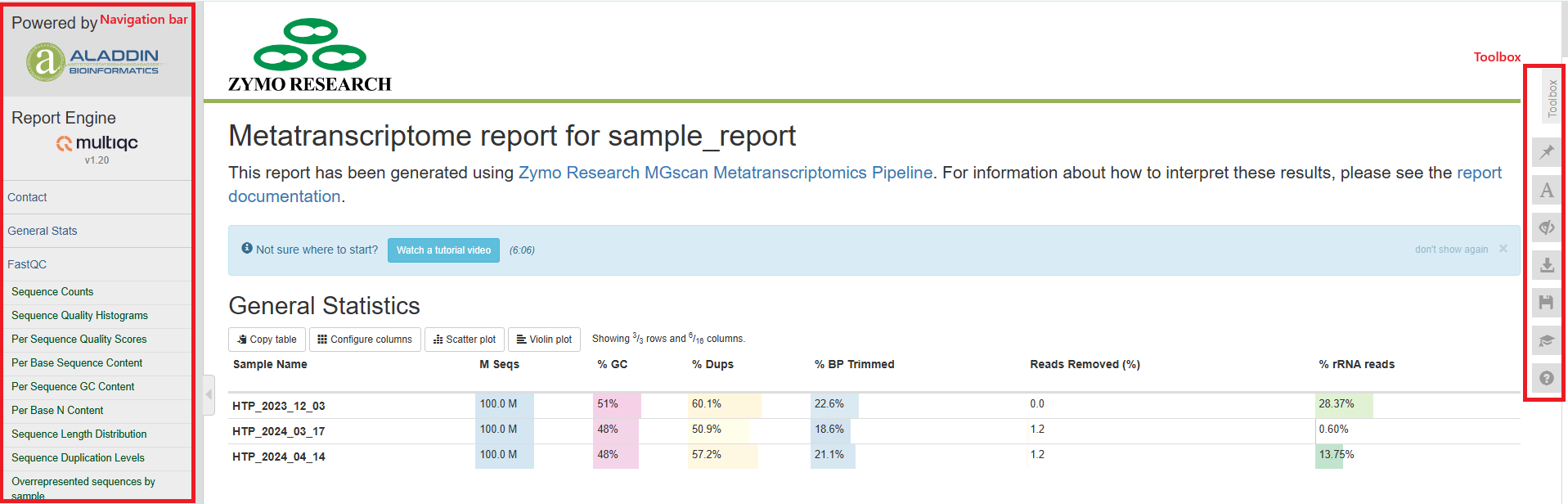 Report overview