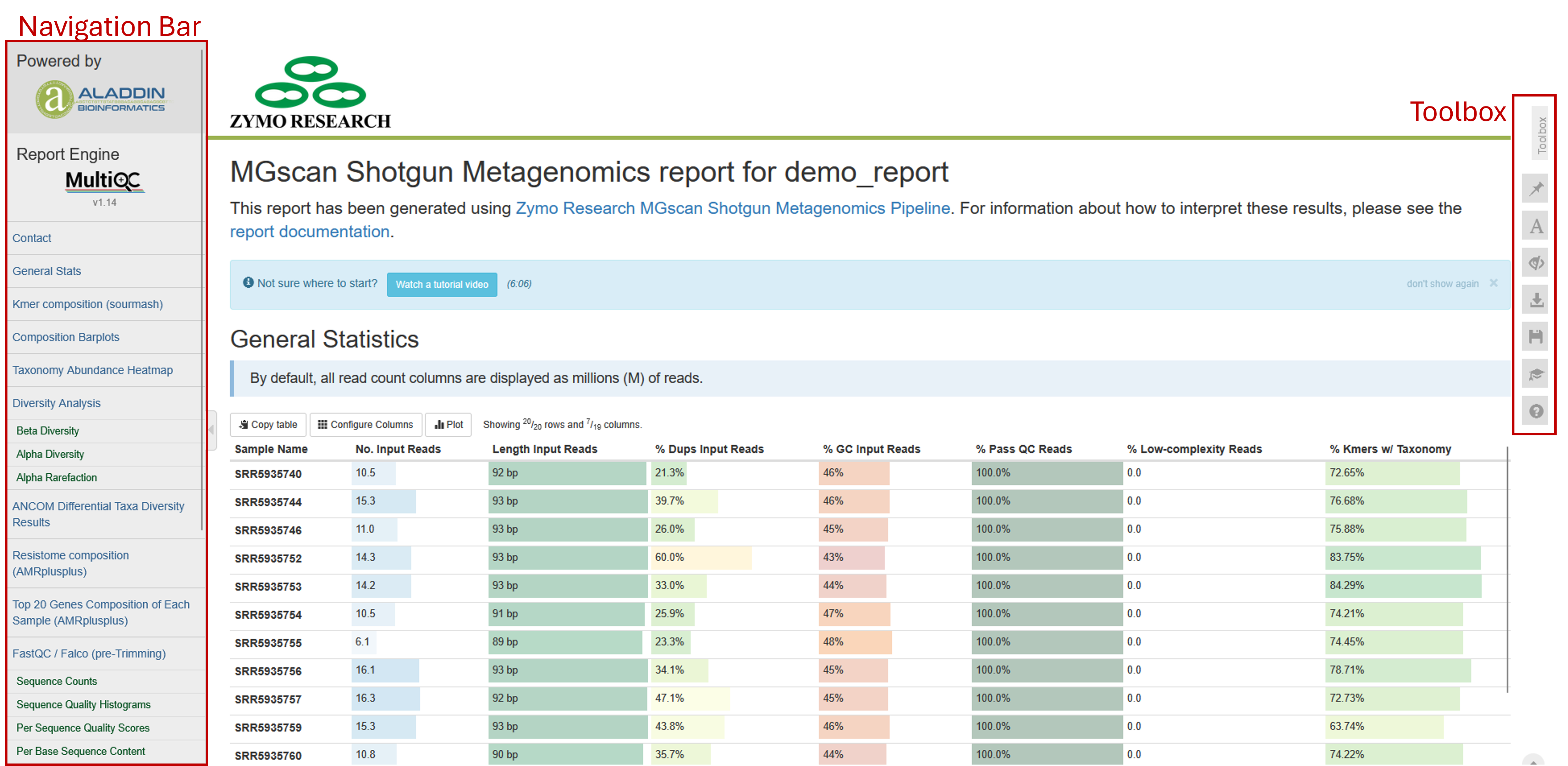 Report overview